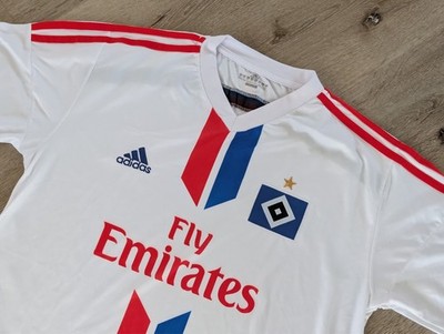 Adidas Hamburger SV Herren T-Shirt 2XL XXL HSV Weiß 10005-07
