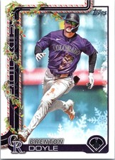 2025 Topps Holiday #H101b Brenton Doyle Rockies