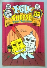 Milk & Cheese's First Number Two #1 (aka #5) ~SLAVE LABOR 1994 ~ Evan Dorkin