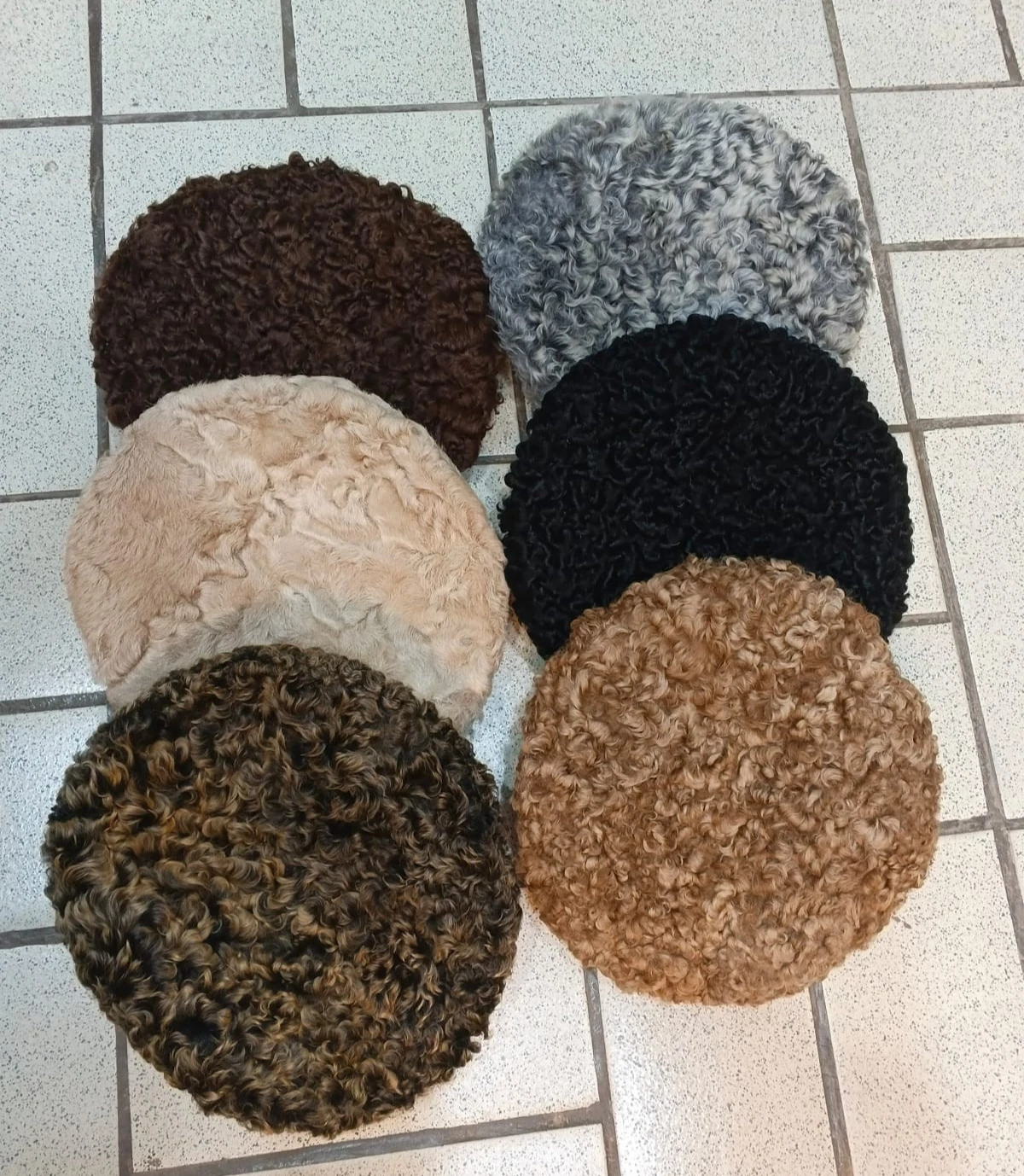 Chitrali Pakol sheepskin Lamb Fur Cap Pakistan Kuchi Handmade Topi