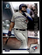 2020 Bowman Rowdy Tellez #HF-RT Chrome Hidden Finds