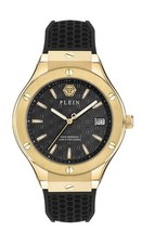 Philipp Plein Black Mens Analog Black/Gold Watch Plein Underdog PWUFA0225