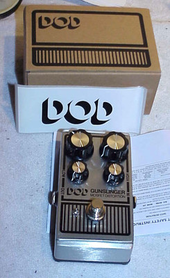 DOD Gunslinger Distortion Effect Pedal - MINT IN THE BOX