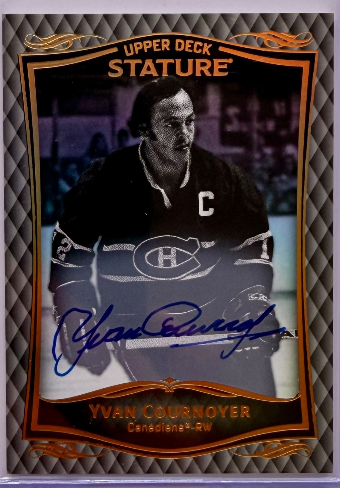 Yvan Cournoyer #24 2013-14 Panini National Treasures Hockey Notable Nicknames