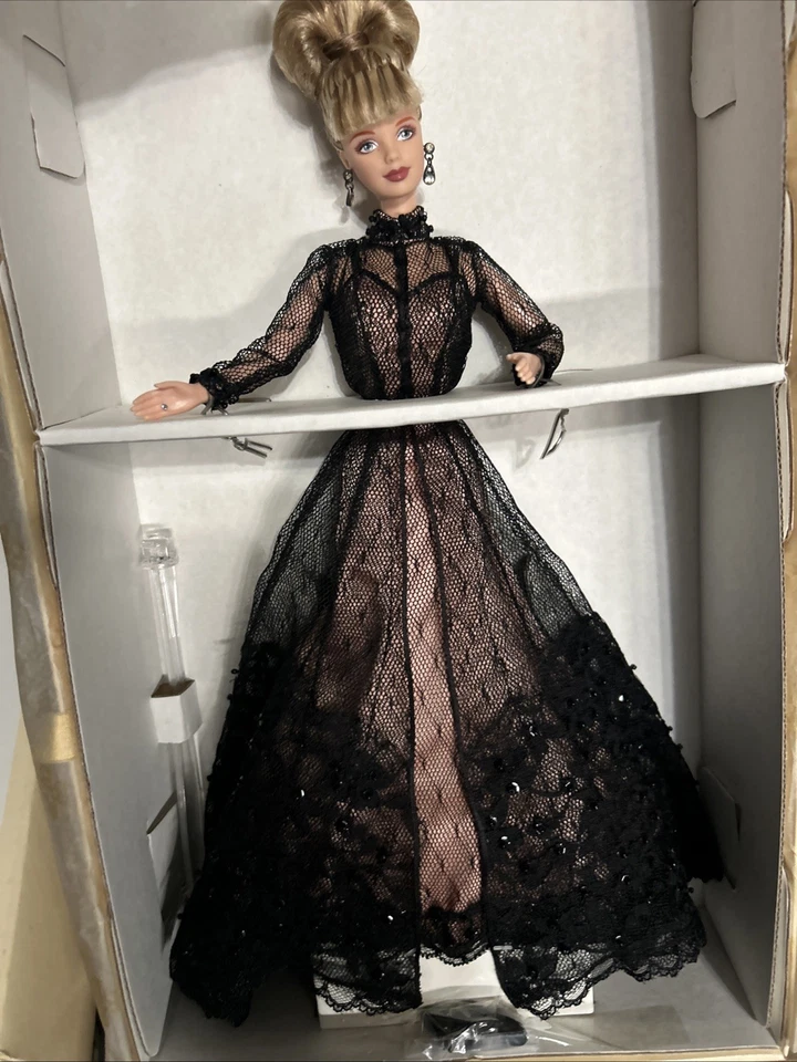 Muñeca Barbie Nolan Miller Sheer Illusion 1998 Couture Collection 20662 GL LE en caja original Foto 4 de 4