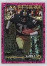 2024 Topps Chrome Magenta Speckle Refractor 256/399 Donnie Shell #167 HOF 0l2