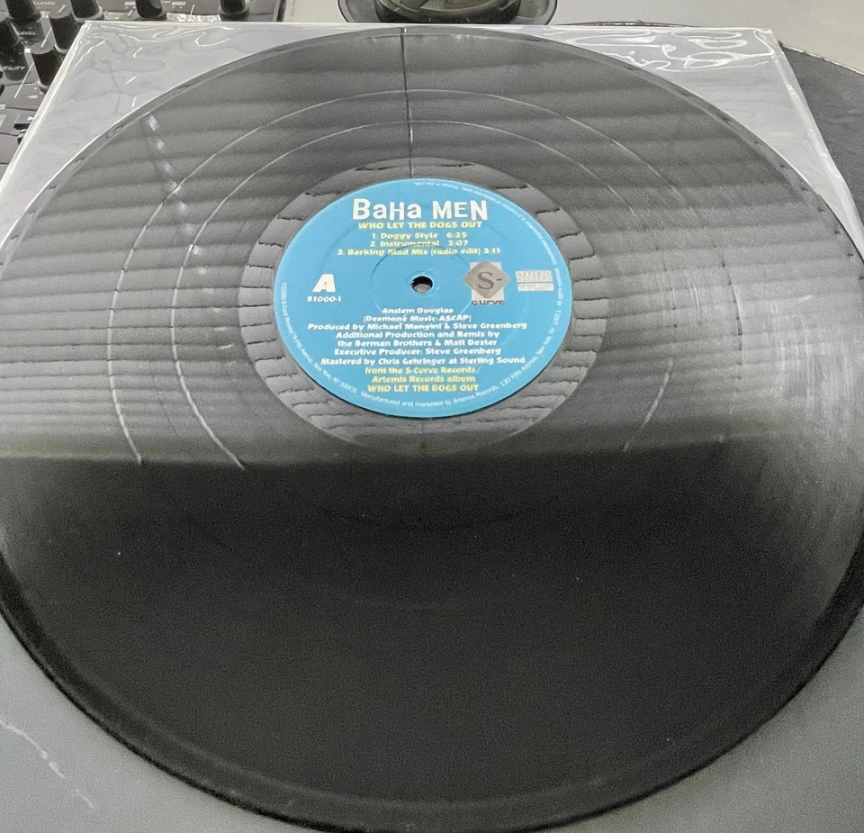Baha Men – Who Let The Dogs Out OG 2000 PROMO Pressing 12" VG+ Foto 2 de 2