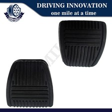 Pair Clutchbrake Pedal Pad Cover For 1972 - 2006 Toyota Pickup Truck 3132114010