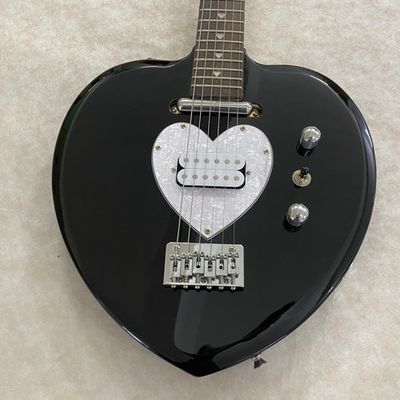 #ad Black electric guitar DAISY ROCKSY ROCK HEARTBREAKER Free Shipping $172.00
