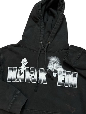 VLONE Black Pop Smoke Meet The Woo 2 Hawk Em Hoodie Size Small Men s/Women s
