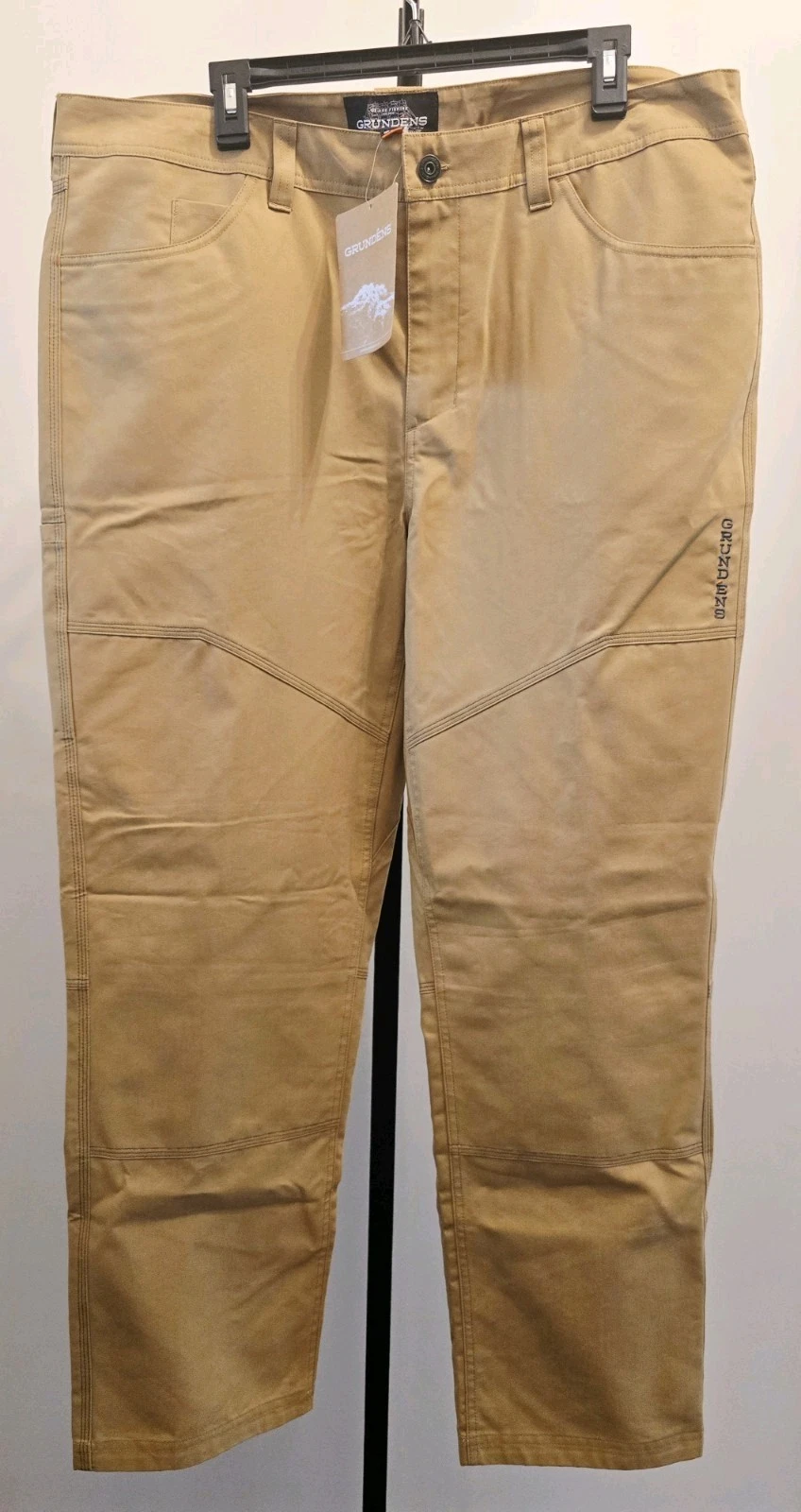 Grundens Ballast Khaki Pant Mens Size 40 Marine Durable Fishing Gear