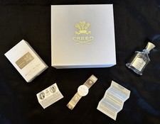 CREED AVENTUS FOR HER PERFUMED OIL EMPTY BOTTLE,BOX, INSERTS & MAGNETIC GIFT BOX