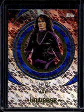 2025 Topps Universe WWE Nia Jax Blue Pulse #/175