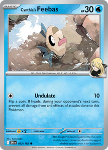 Cynthia's Feebas 052/182 Destined Rivals