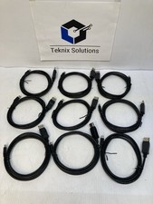 Lot of 9 Mini DisplayPort MDP 1.2 to Display Port 1.2 Cable Cords - 6 FT