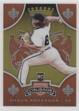 2019 Panini Chronicles Crusade Gold Prizm 10/10 Shaun Anderson #15 4z8