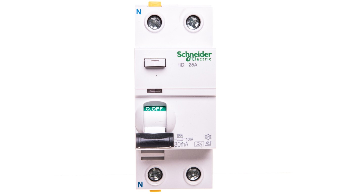 Residual Current Switch 2P 25A 0.03A Type A-SI Acti9 A9Z31225