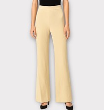 Carolina Herrera Women’s Pants Size 12 Silk Blend Minimalist Designer Luxury