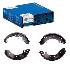 HELLA BREMSBACKEN-SATZ 203,2mm HINTERACHSE passend für HONDA CIVIC CONCERTO MG