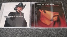 Tim McGraw cd LOT of 2 cds including greatest hits! used ! wow!