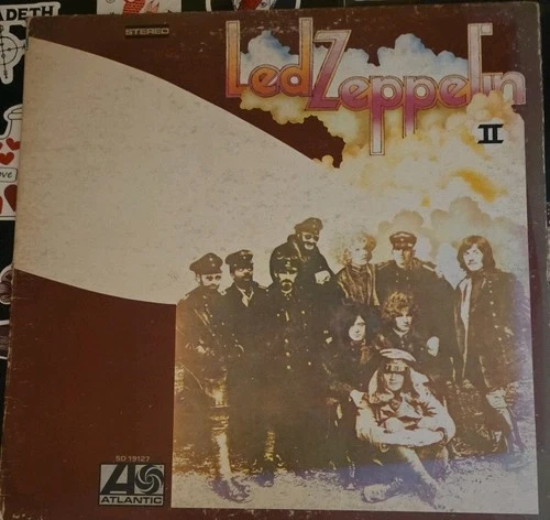 Led Zeppelin II 1977 LP Vinyl Record SD 19127 Atlantic VG+ Tested !!!