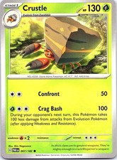 Crustle 007/182 Common Paradox Rift Pokemon Near Mint