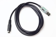 Wirenest FTDI USB CT-62 8 pin miniDIN PC CAT Control Programming Cable for Yaesu