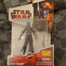 Hasbro Star Wars The Clone Wars Cad Bane CW22 Action Figure w  Blasters 2010