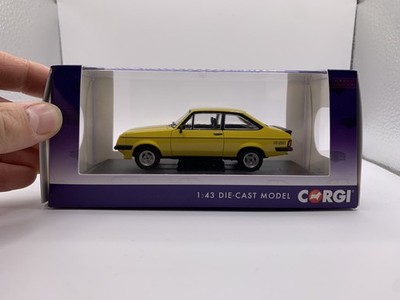 Vanguards Corgi 1:43 Ford Escort Mk2 RS2000 Custom Signal Yellow VA14900