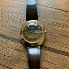 Vintage Mens TIMEX automatic Wrist Watch Day Date Gold 47960 10977 Kelton