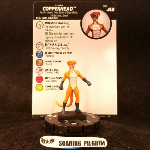 COPPERHEAD 017 Common DC Justice League Unlimited Heroclix Set 17 eBay