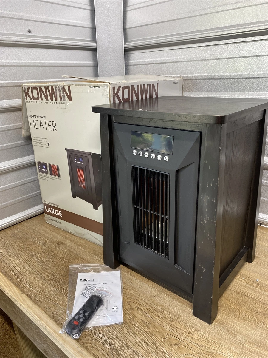 KONWIN GD8215BW-6 Infrared Zone Heating System stained with Remote Control  w box | eBay