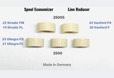 TUNING REEL Line Reducer Spool Economizer Shimano 2500 2500S C3000 M Stradic Vanford Ultegra