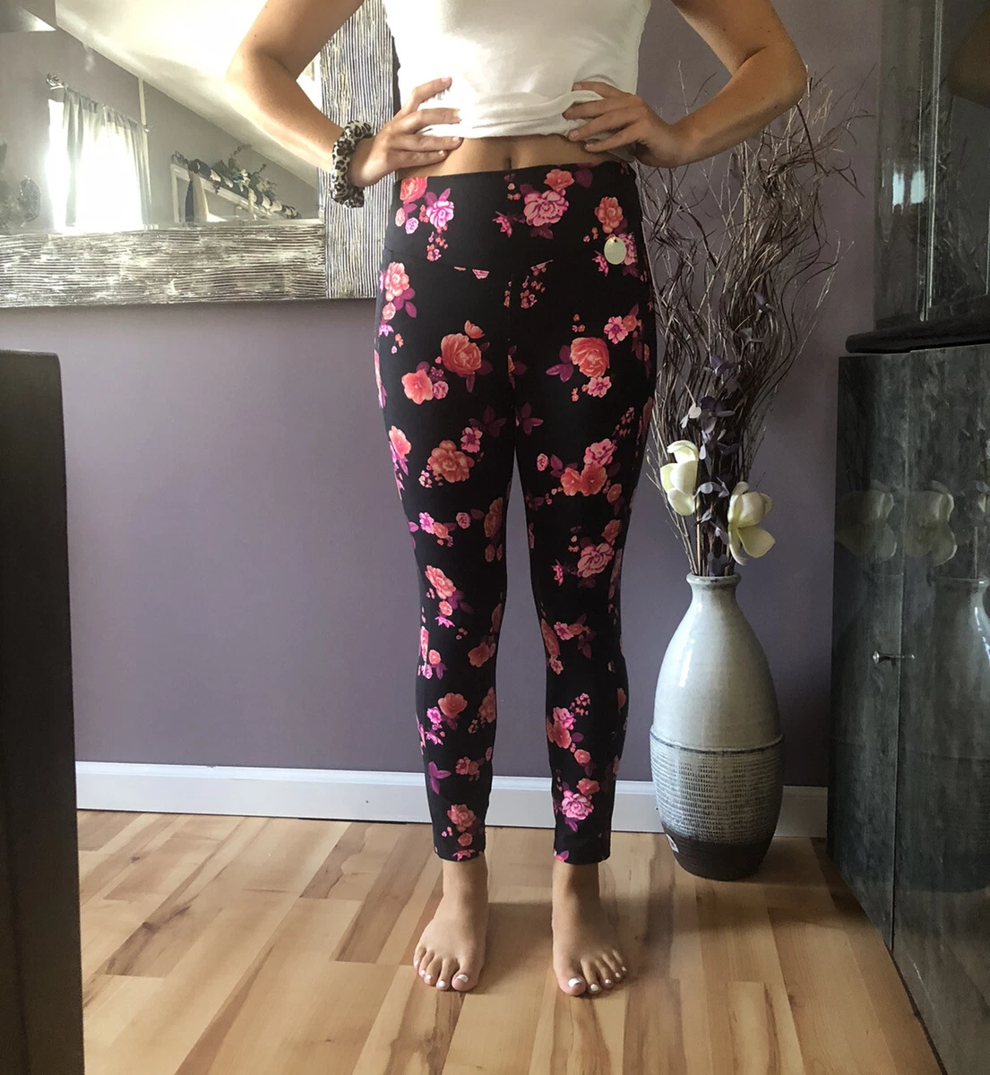 Floral leggings top