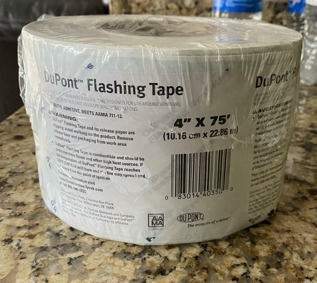 Dupont Tydft4 Tyvek Flashing Tape 4" X 75' for sale online eBay