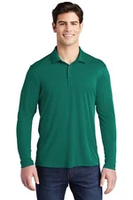 ST520LS Sport-Tek Posi-UV Pro Long Sleeve Polo