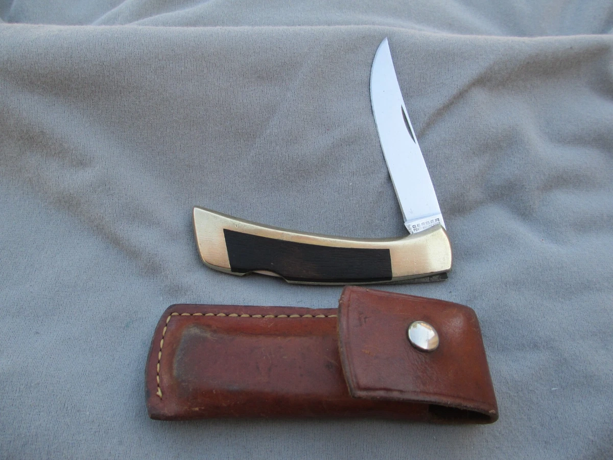 Gerber Sportsman Knife In Collectible Vintage Factory Manufactured