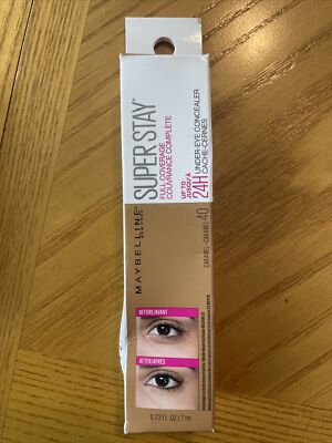 Maybelline Caramel #40 Super Stay Full Coverage 24 Hour Under Eye Concealer H-15