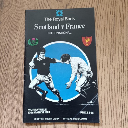 Scotland v France Rugby Programmes 1948 - 2012 - Picture 39 of 66