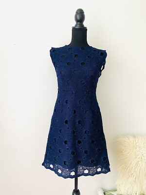 chinese dress ladies Love Is Alive Lace Mini Dress Blue