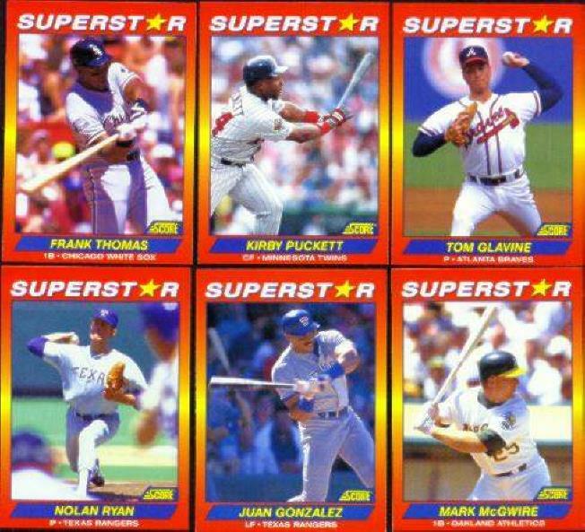 Will Clark #24 1992 Score 100 SuperStar