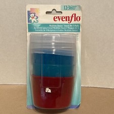 Evenflo 12-36 months meal time basics snack bin 3 pack