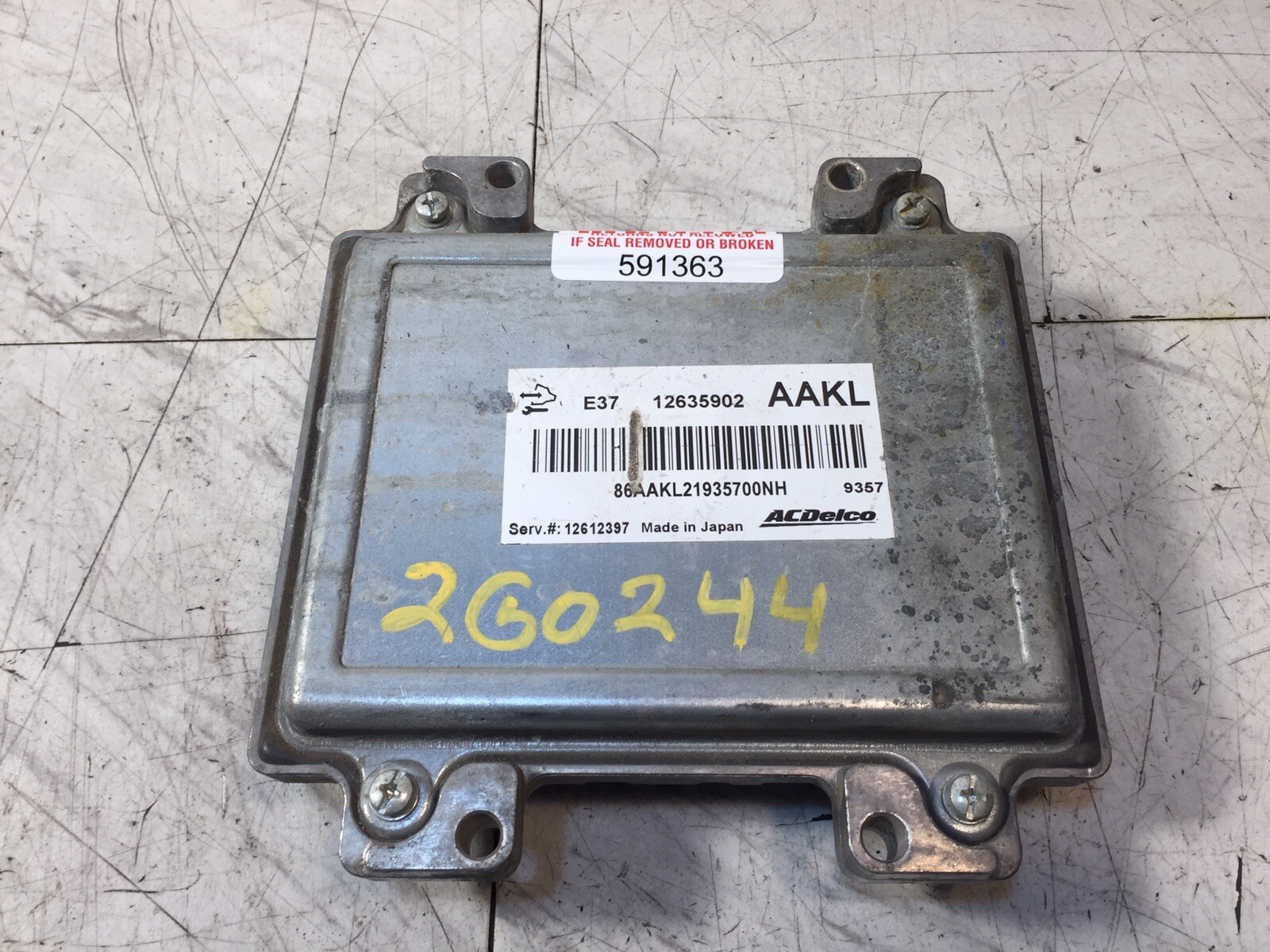 08-10 VUE Solstice Sky 08-09 Silverado 4.3 Engine Computer Ecm Pcm Ecu ...