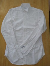 NWOT Thom Browne White Oxford Cloth Wing Collar Formal TB1 14.5-31