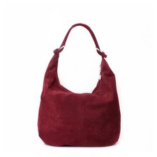 Ladies Women's Suede Large Hobo Shoulder Casual Fashion Real Leather Bag Handbag