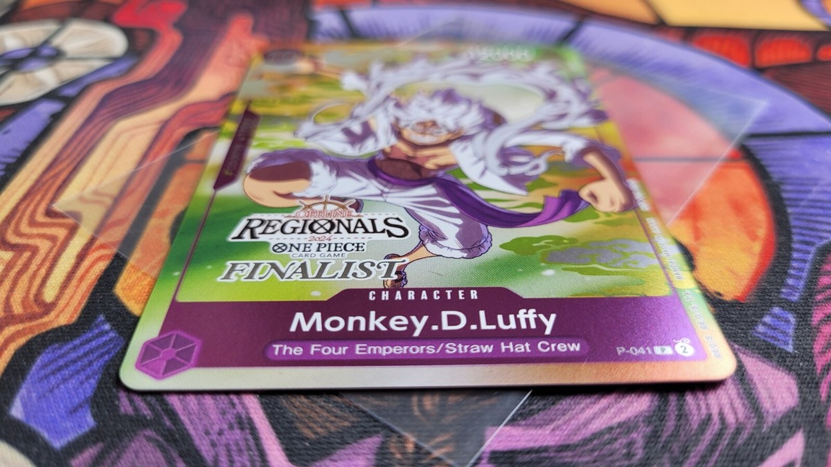 ドラゴンボールカード 2024 ONE PIECE MONKEY D. LUFFY #041 Monkey D Luffy P-041 ONE PIECE Emotion Promo 2024 ONE PIECE