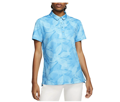 nike women's fairway short sleeve golf polo top