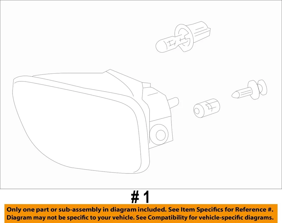 Luz de conducción usada se adapta a: Oldsmobile Bravada 2003 parachoques antiniebla montado grado Foto 3 de 4