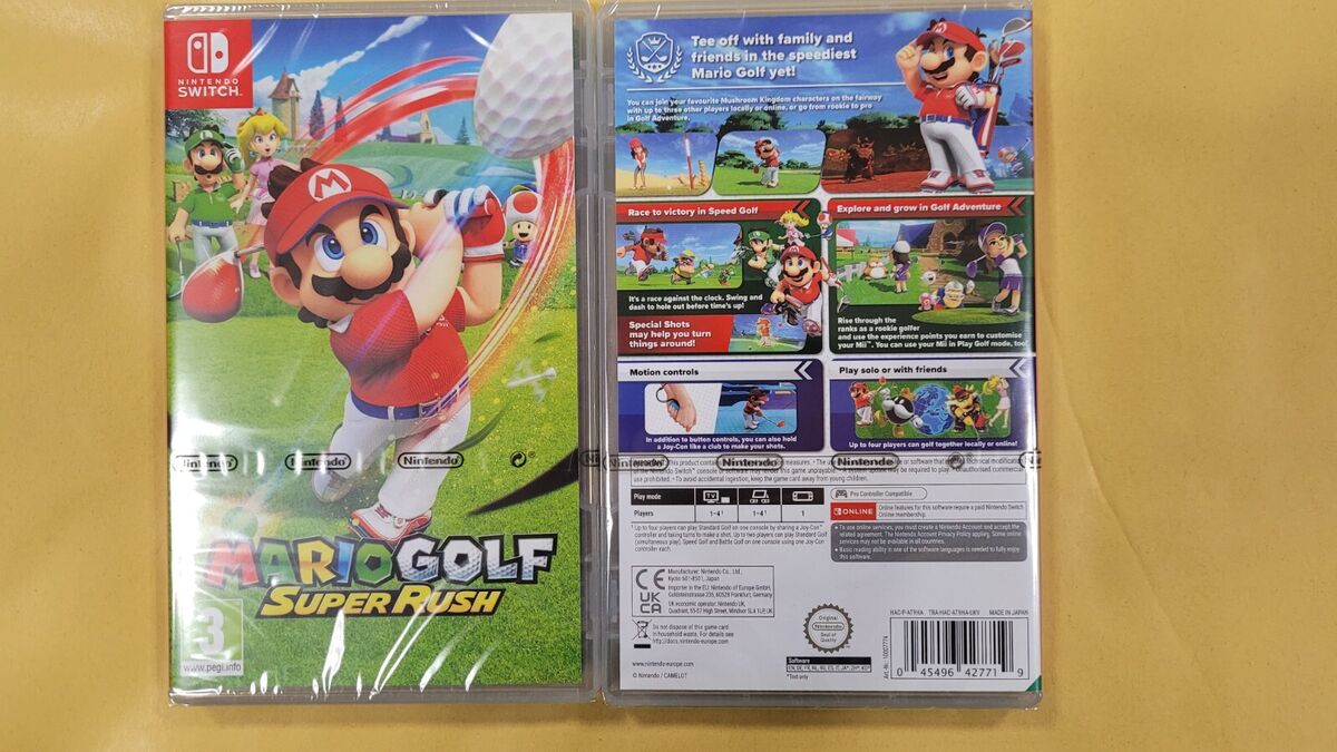 Mario Golf Super Rush (Nintendo, 2021) for sale online UK