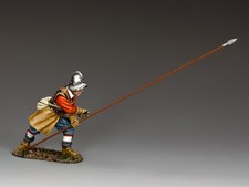 PnM002 Crouching Pikeman by King  Country